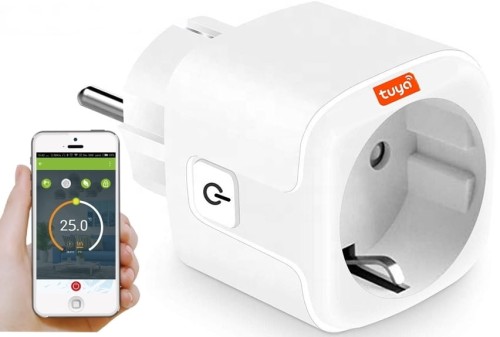 WTYCZKA GNIAZDKO SMART STEROWANE Z POMIAREM TUYA ZIGBEE