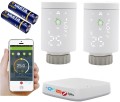 ZESTAW TUYA ZigBee 2 x GŁOWICA TERMOSTAT + CENTRALA WIFI