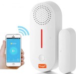 CZUJNIK SENSOR OTWARTYCH DRZWI OKNA TUYA WIFI ALARM