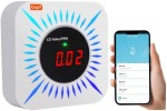 CZUJNIK DETEKTOR SENSOR GAZU TLENKU WĘGLA PPM WiFi TUYA SMART 