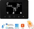 TERMOSTAT PANEL NAŚCIENNY POKOJOWY EKRAN DOTYKOWY LED WiFi TUYA CZARNY