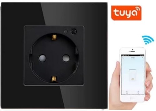 gniazdko szklane czarne natynkowe.jpg