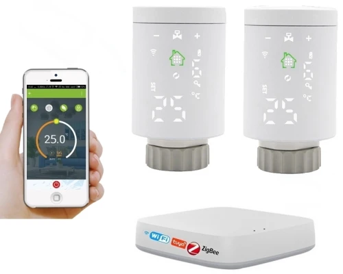 głowica termostatyczna tuya zigbee centralka bramka